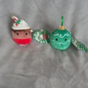 Squishmallow Christmas Ornaments NWT